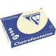 Gekleurd papier clairefontaine a4 80 g m² ivoor 500 vel