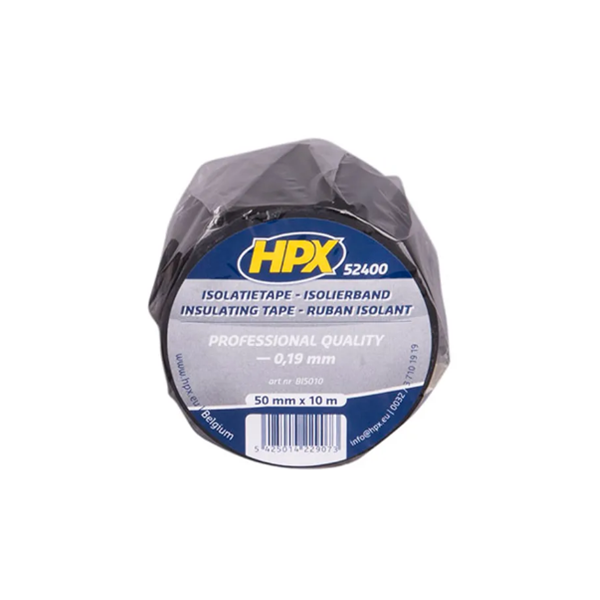 Nastro isolante HPX PVC 50 mm x 10 metri - nero