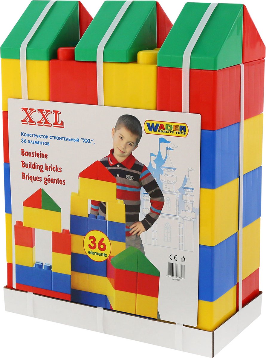 Cavallino Toys Building Building Building XXL, 36dlg.