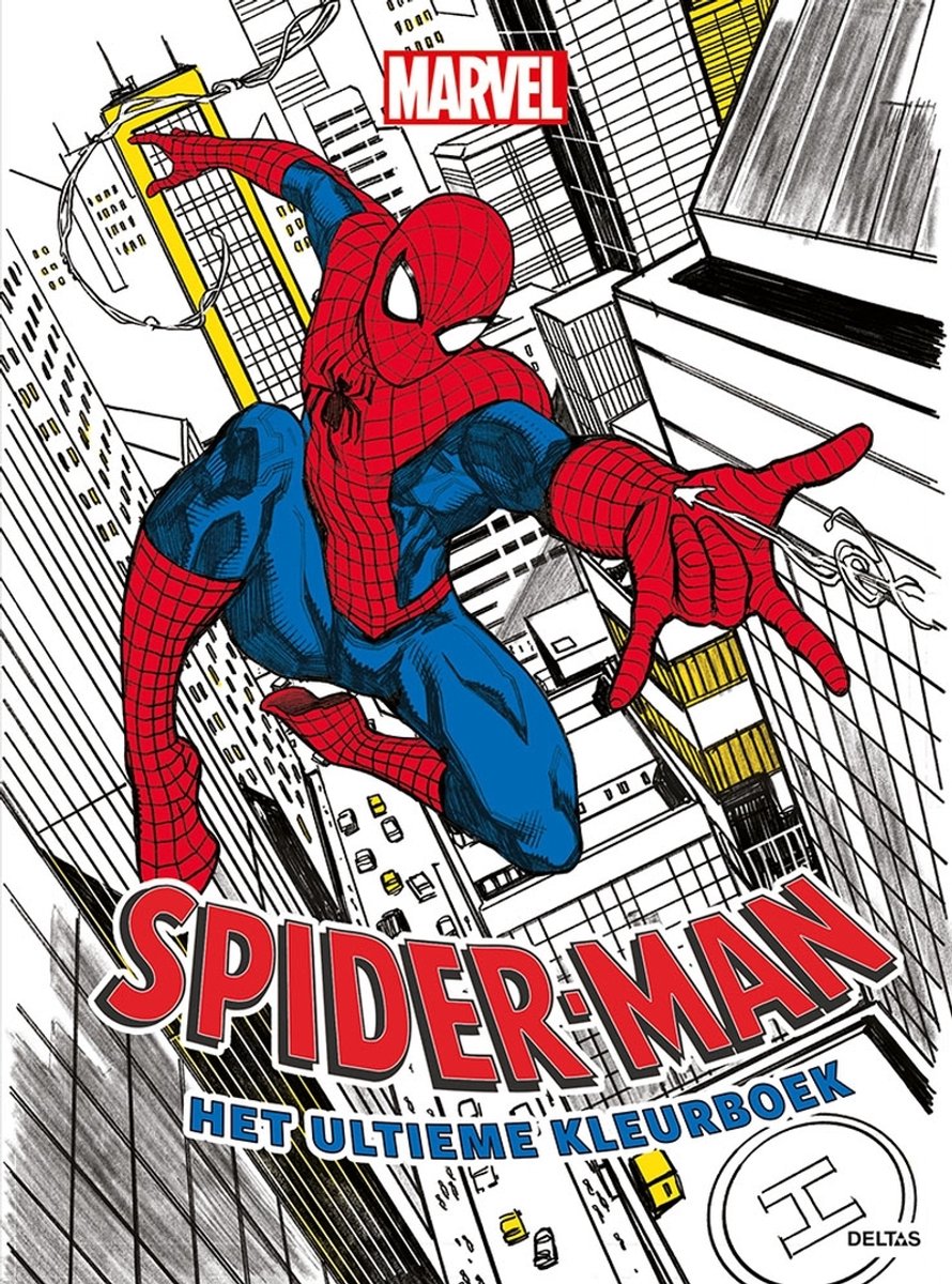 Marvel spider-man het ultieme kleurboek