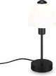 Briloner - manino - tafellamp - 40 w - ip20 - zwart - metaal-glas - excl. 1x e14 - ø 10 cm