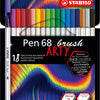 STABILO PEN 68 PROBLES ARTY -TIP PENS 18ST.