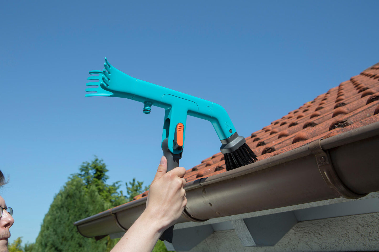 Detergente della grondaia da gardena