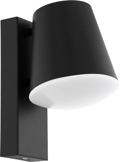 Lampada da parete da esterno Eglo caldiero - e27 - 24 cm - bianco antracite