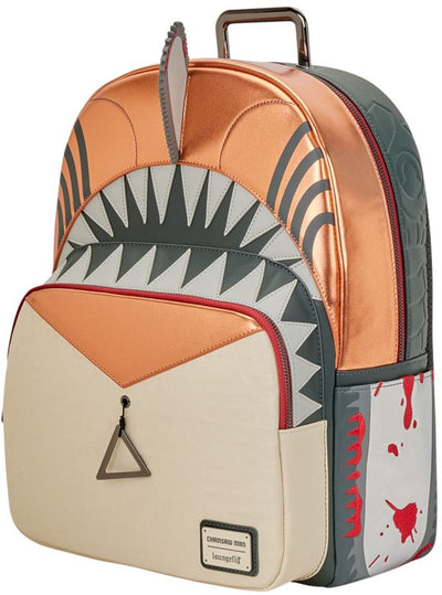 Loungefly crunchyroll di borse da uomo con motosega a grandezza naturale