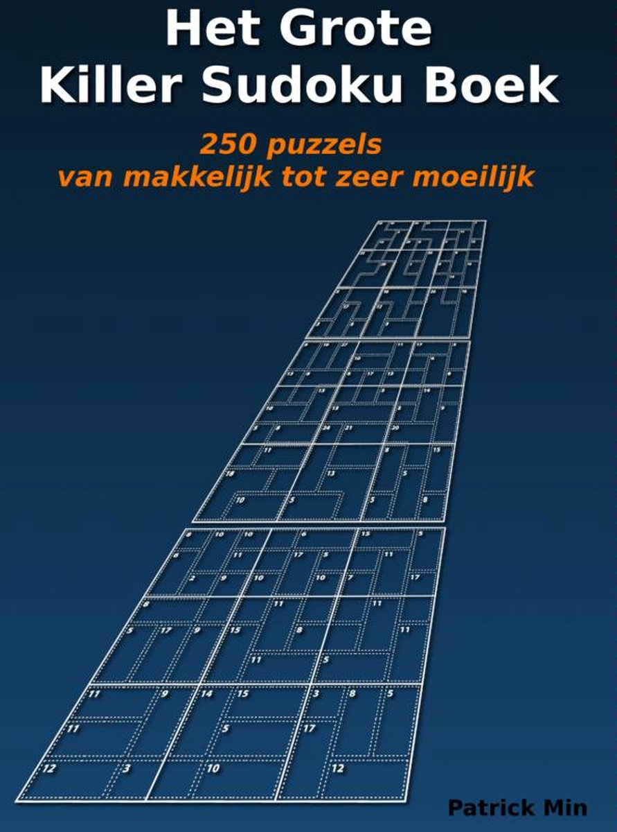 Merkloos sans marque het grote killer sudoku boek