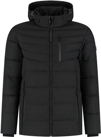Kjelvik hesse heren outdoorjas - black