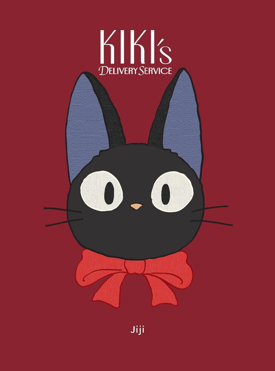 Merkloos sans marque studio ghibli - kiki's delivery service: jiji plush journal
