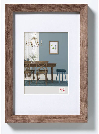 Walther fiorito - mdf wooden frame - photo size 13x18 cm - walnut