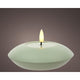 Decoris led buiten kaars ijzer ã˜12x6.5cm groen