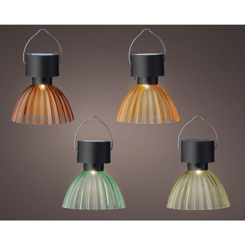 Lampada a sospensione solare Lumineo in plastica ø8cmx10cm