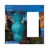 Lumineo solar lantaarn nylon ø28x58cm