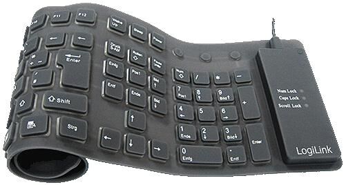 Teclado de silicona logilink