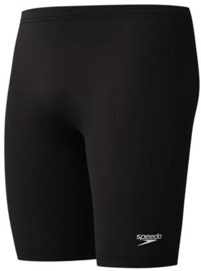 Costume da bagno sportivo da uomo Speedo Endurance+ Logo Jammer - bianco e nero