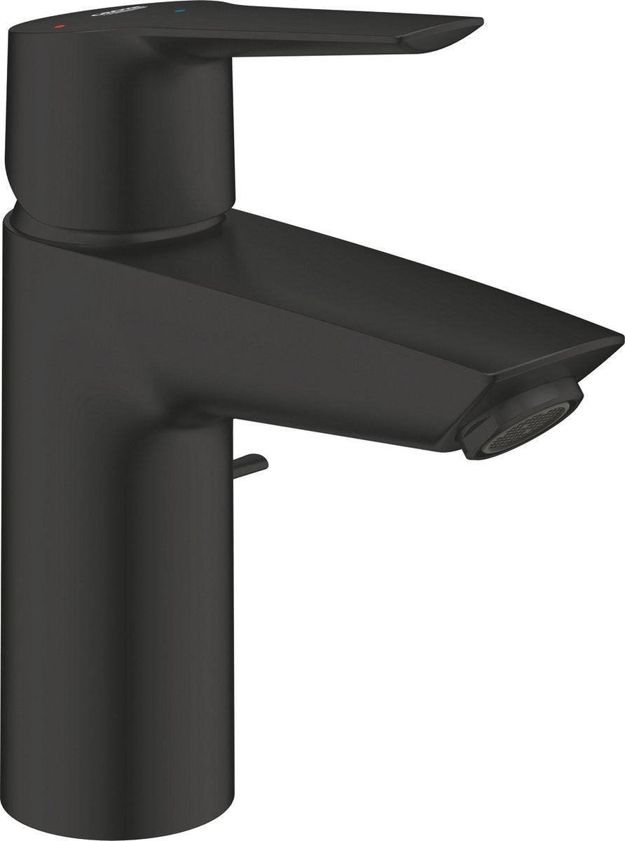 Grohe quickfix start eengreepsmengkraan met pop-up waste set - s-size - energie en waterbesparend - matte black