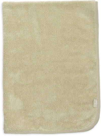 Jollein coperta per culla 100x150 cm basic in jersey sherpa morbido matcha