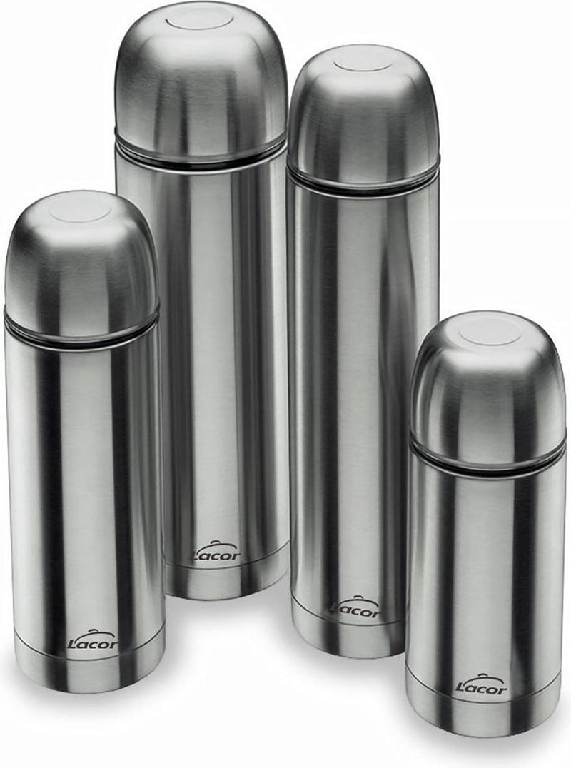 Lacor thermos - dubbelwandig - 750ml - rvs