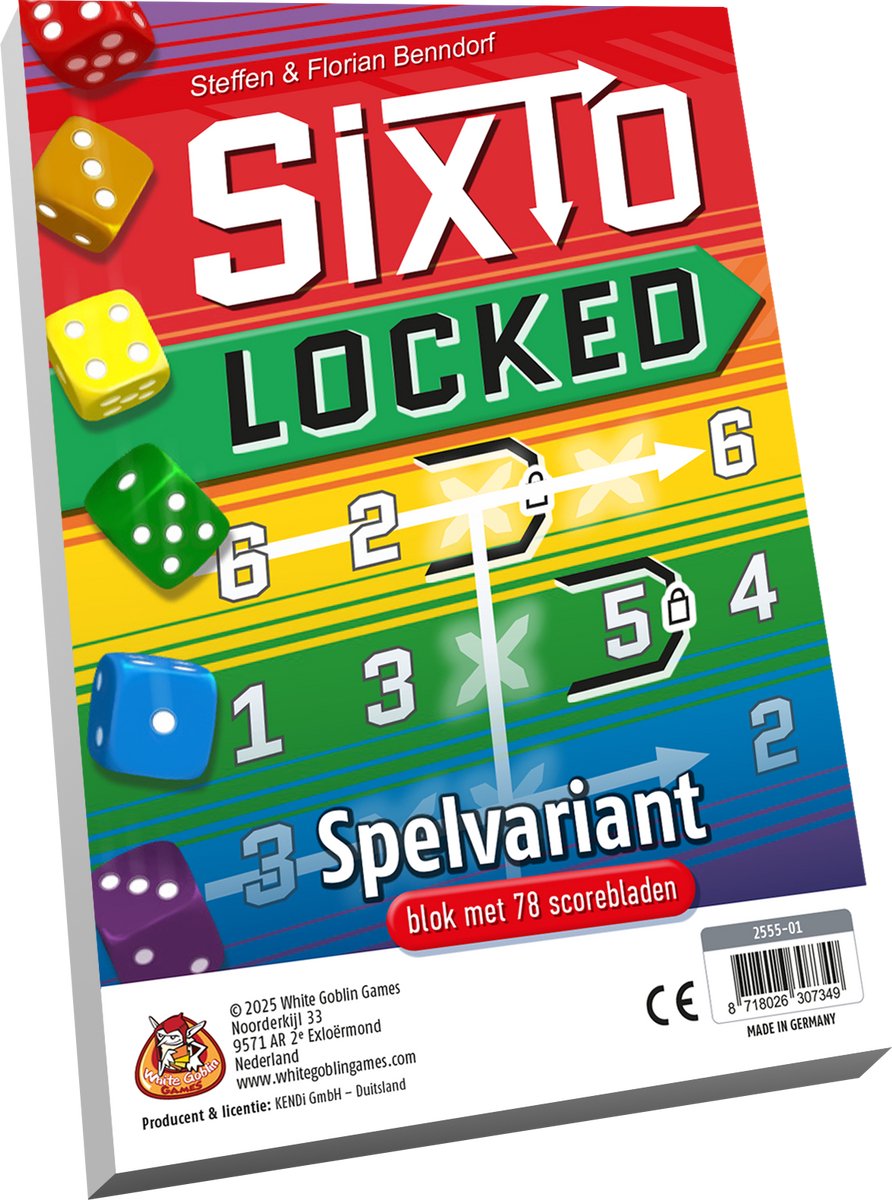 White goblin games sixto locked - kaartspel