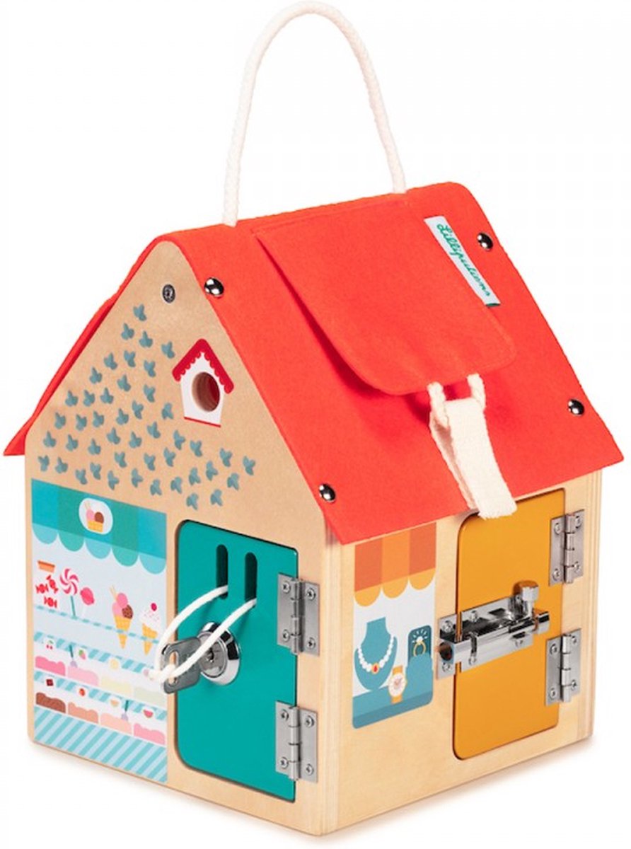 Lilliputiens - Bolt House - Casa de juguete de madera con espacios ocultos