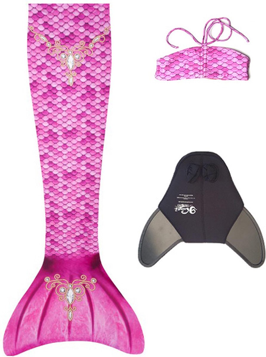 Kuaki coda da sirena - set principessa - xs - 8 anni
