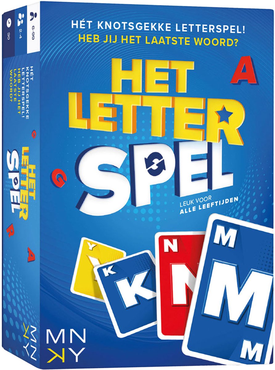 Rebo Publishers Mnky Letter Game Card Game