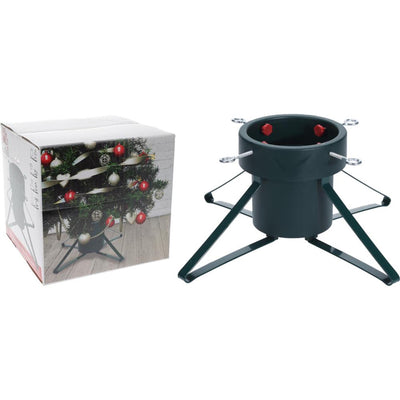 Home styling Supporto per albero di Natale verde l