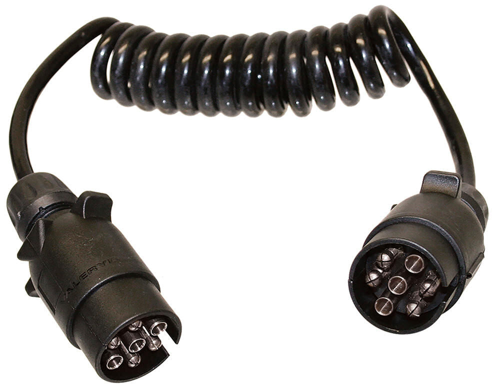 Cable de conexión Valeryd cable en espiral 7 polos 1,5m