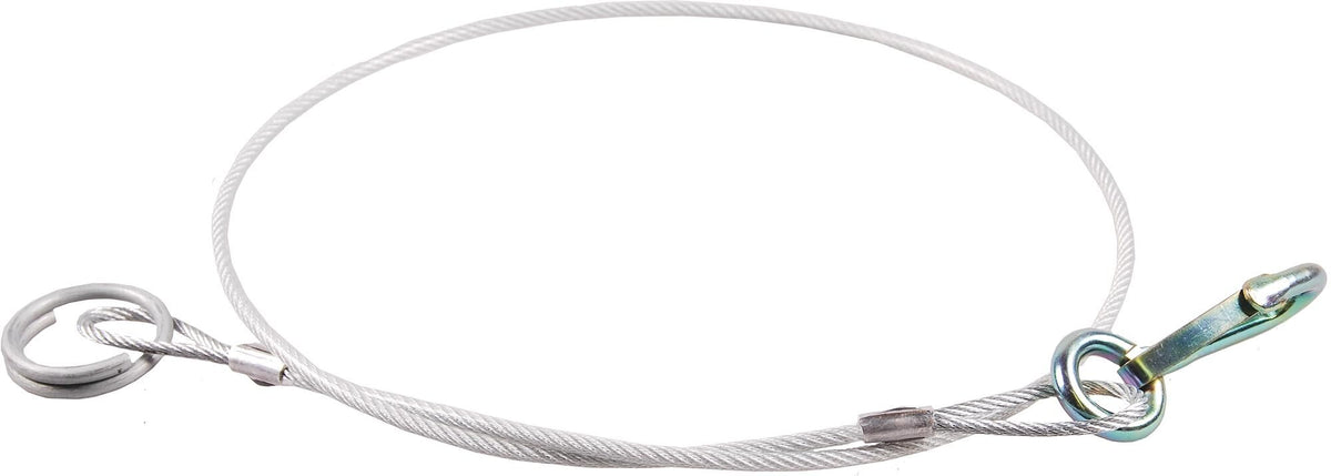 Cable de ruptura bünte 1400 mm con gancho y anillo