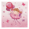 Papstar set a 20 servetten little dancer 3-laags 33x33cm