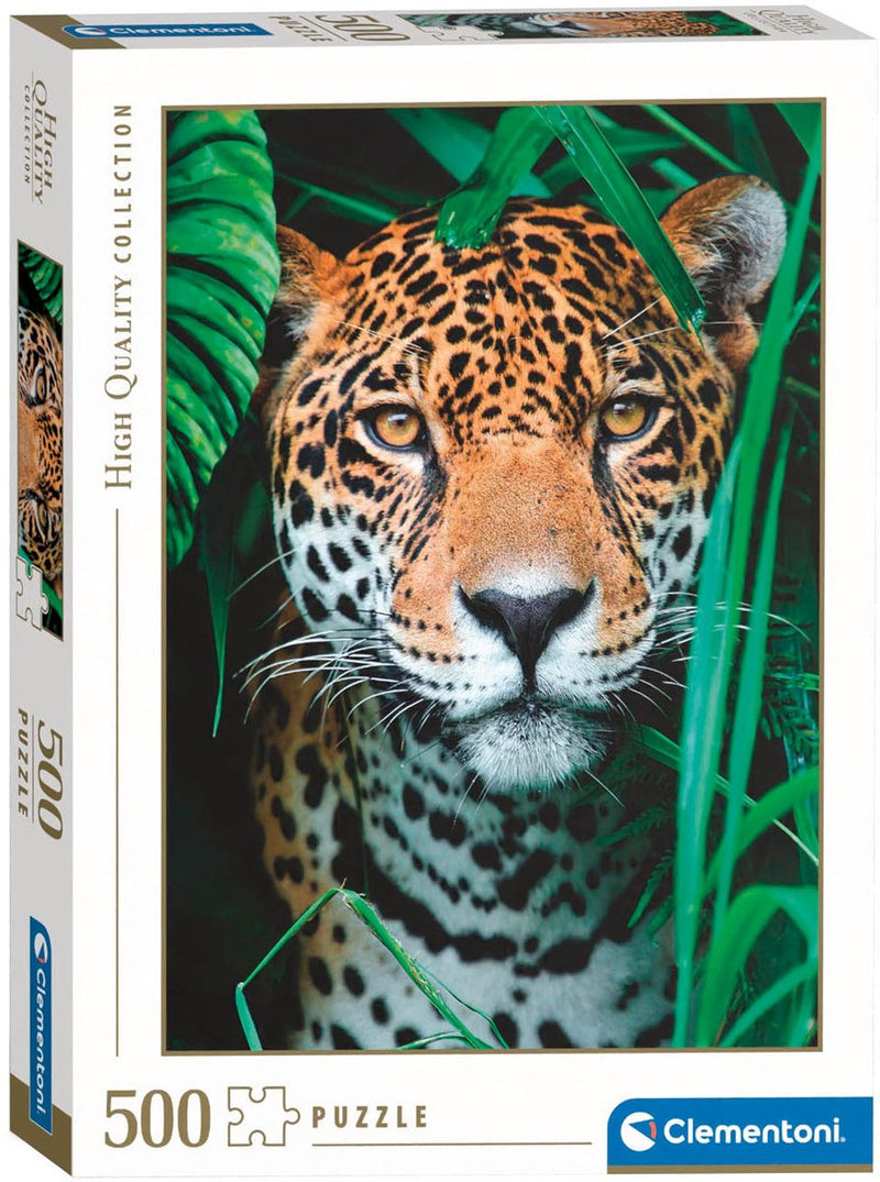 Clementoni Puzzle Jaguar en la jungla, 500 °.