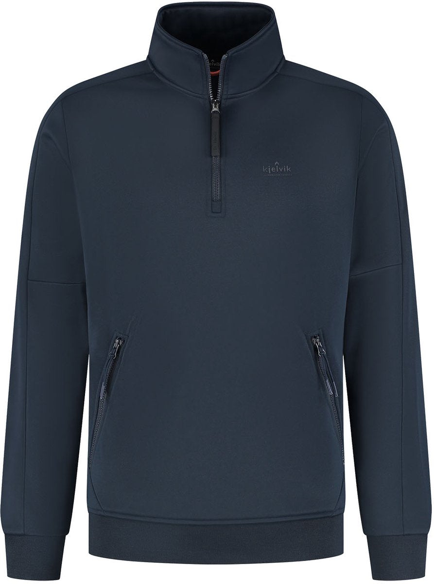 Maglione outdoor da uomo Kjelvik udo - blu scuro