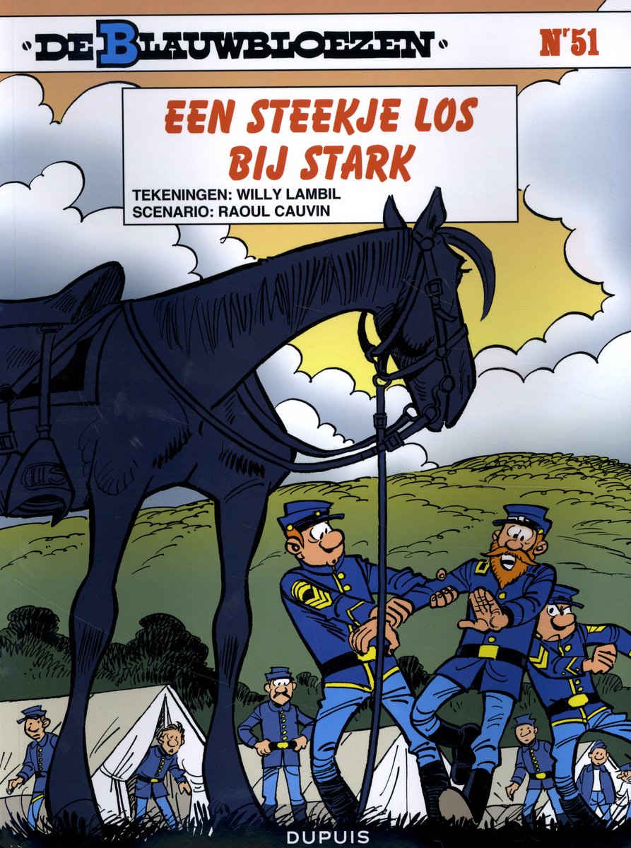 Stripboeken de blauwbloezen 51 - een steekje los bij stark