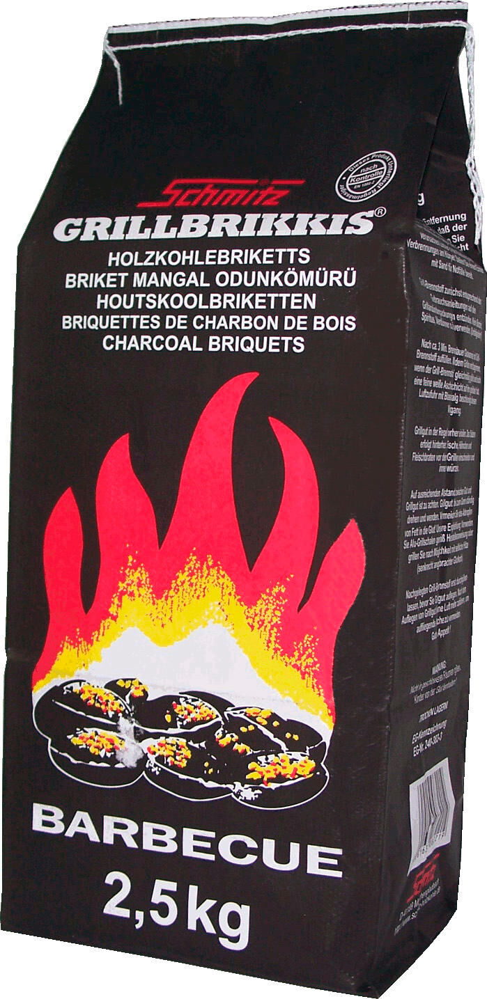 SCHMITZ GRILL BRIQUETS 2,5 kg