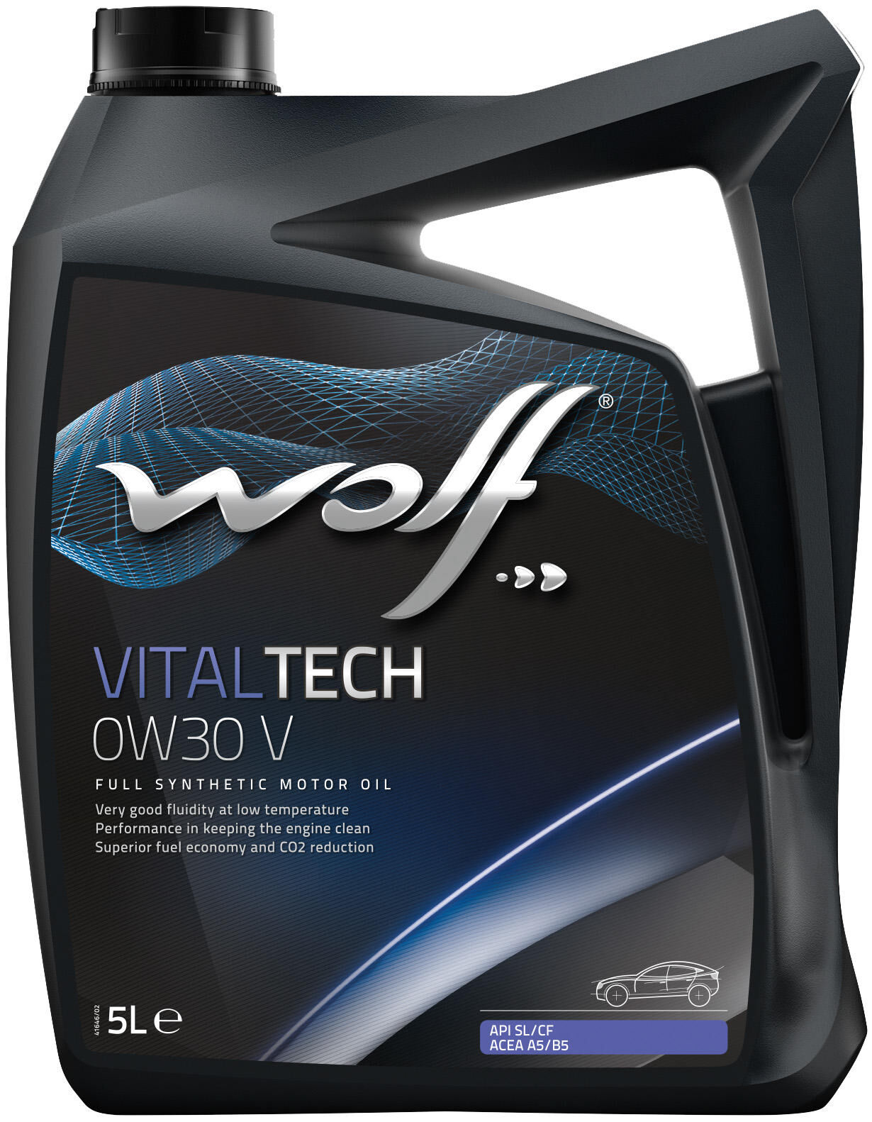 Wolf motoröl vitaltech v motoroil 0w30 5l vitaltech v