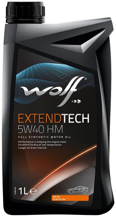 Wolf Engine Oil ExtendTech HM. MotorOil 5W40 1L ExtendTech HM