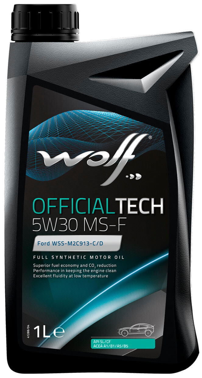 Wolf motoröl officialtech ms-f motoroil 5w30 1l off.tech ms-f