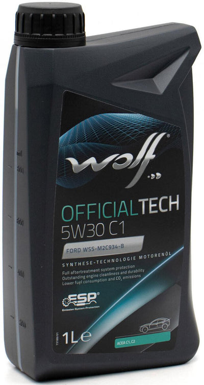 Motore di lupo Olio ufficiale di Officialtech C1. Motoroil 5W30 1L Off.tech C1