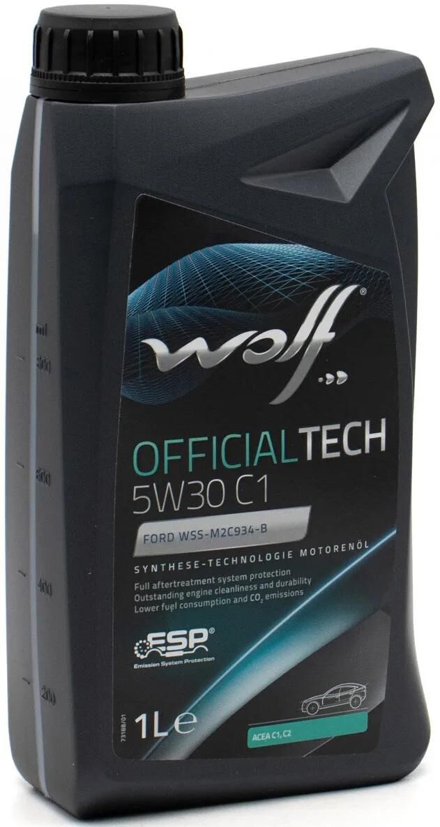 Wolf Engine Oil OfficerTech C1. MotorOil 5W30 1L OFF.Tech C1