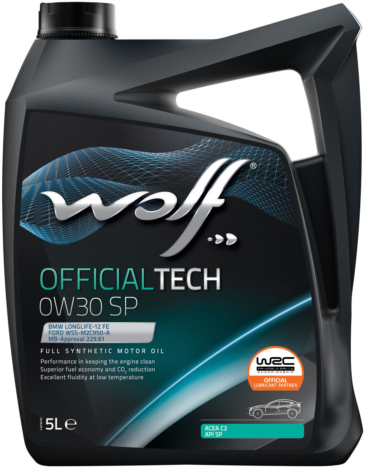 Motore di lupo Olio ufficiale di Officialtech sp. Motoil 0w30 5l off.tech sp
