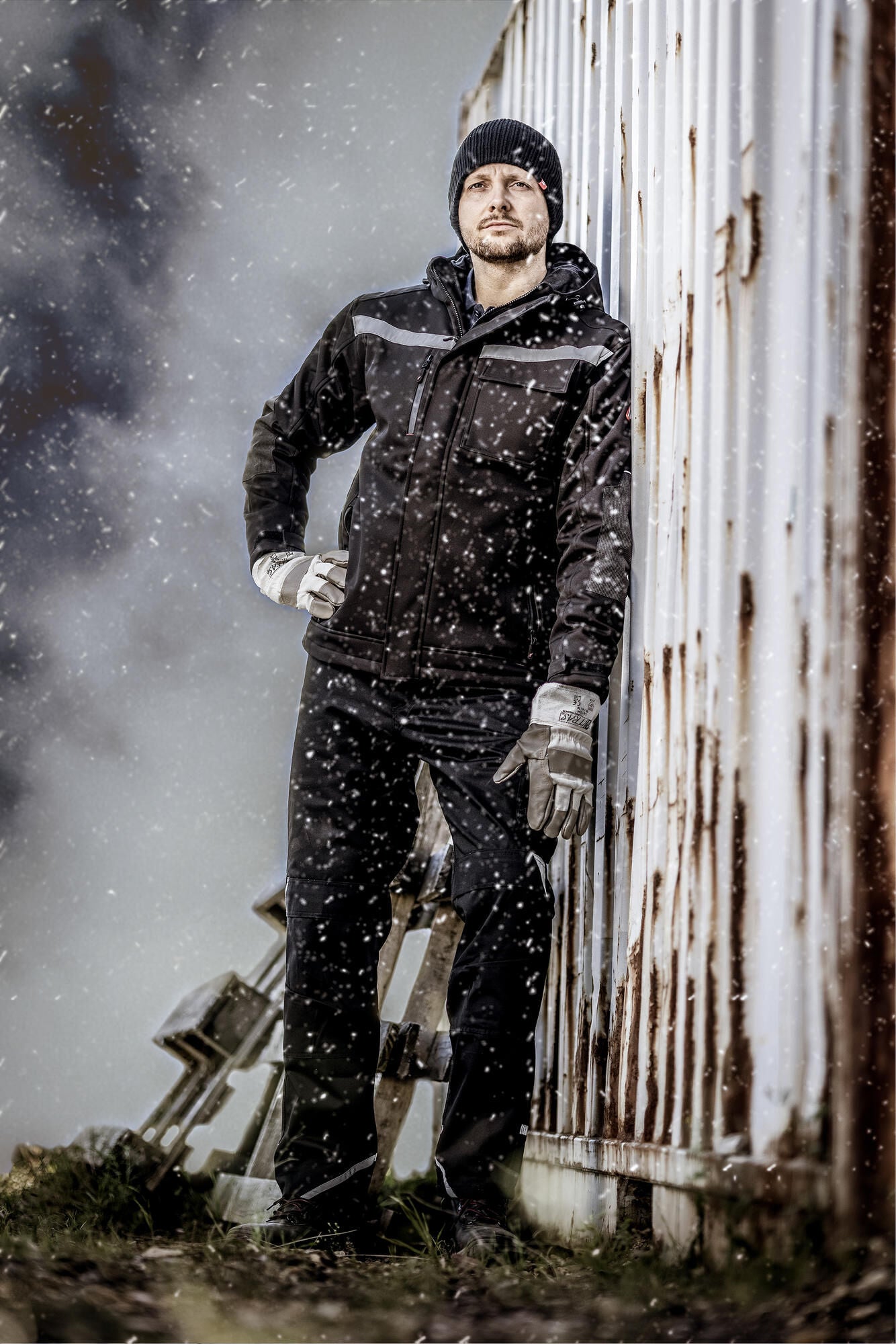 Nitra Safety Winter Softshellj. Gr. L Nitras Motion Tex Plus