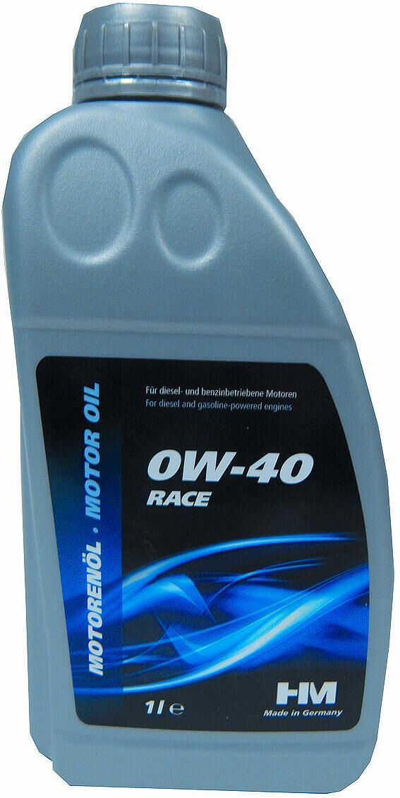 Olio motore HM 0W40 Race completamente sintetico 1 LTR.