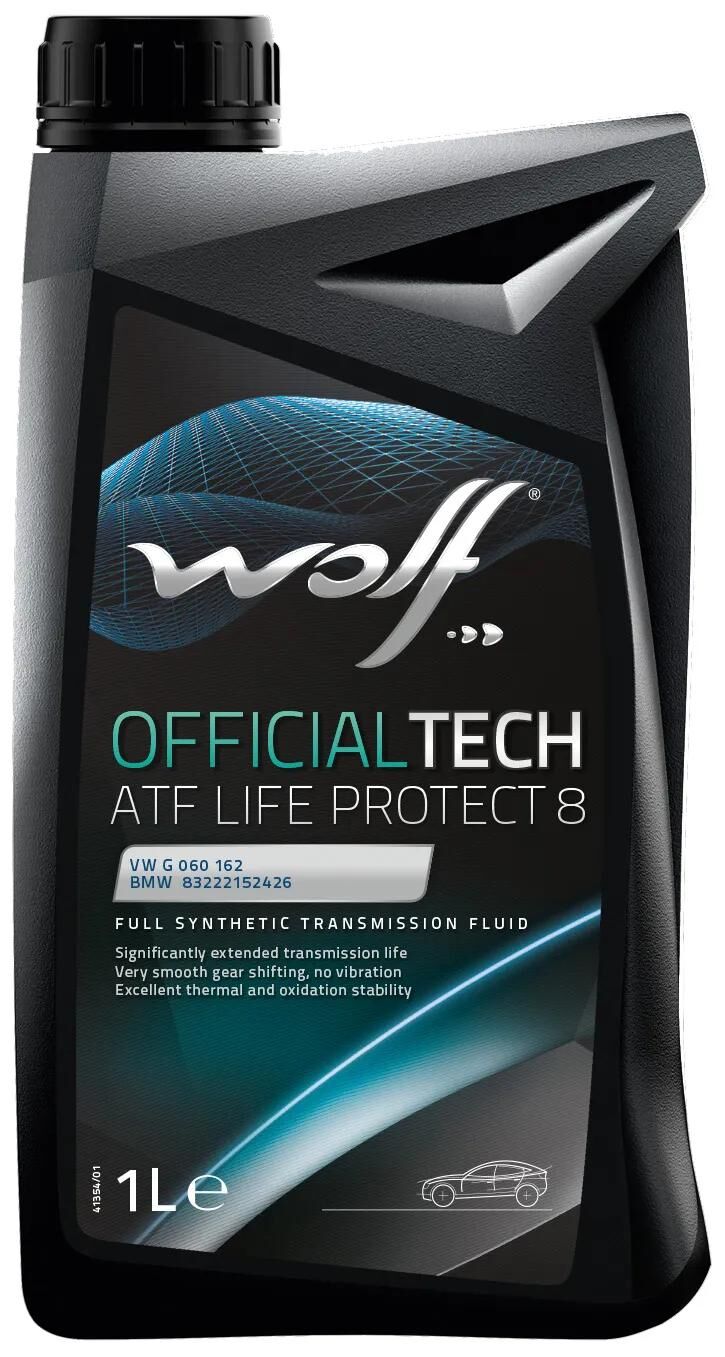 Wolf getriebeöl officialtech atf life protect 8 gear oil 1l atf off.tech lifeprot. 8