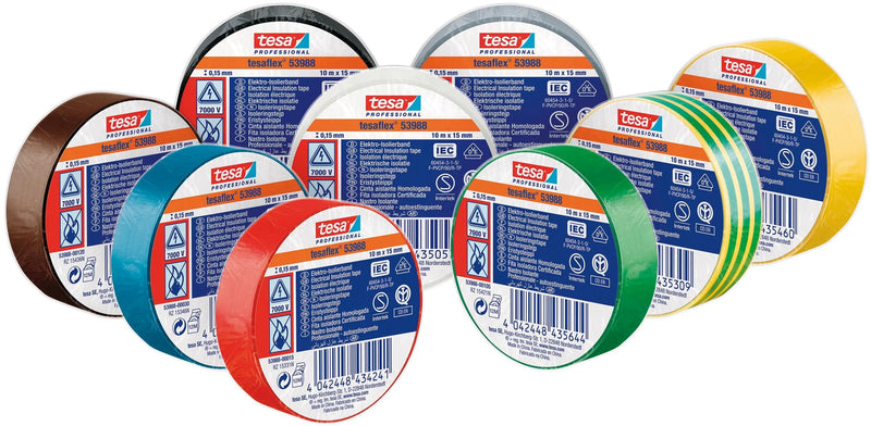 Tesa Insulating Tape Sets 10 R