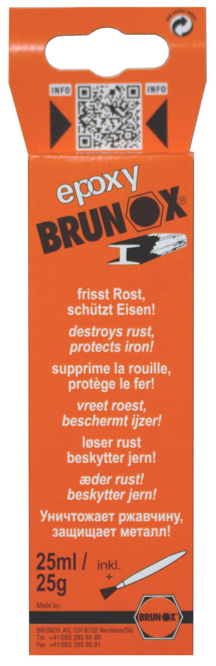 Brunox convertitore di ruggine epossidico epossidico sfuso 25 ml