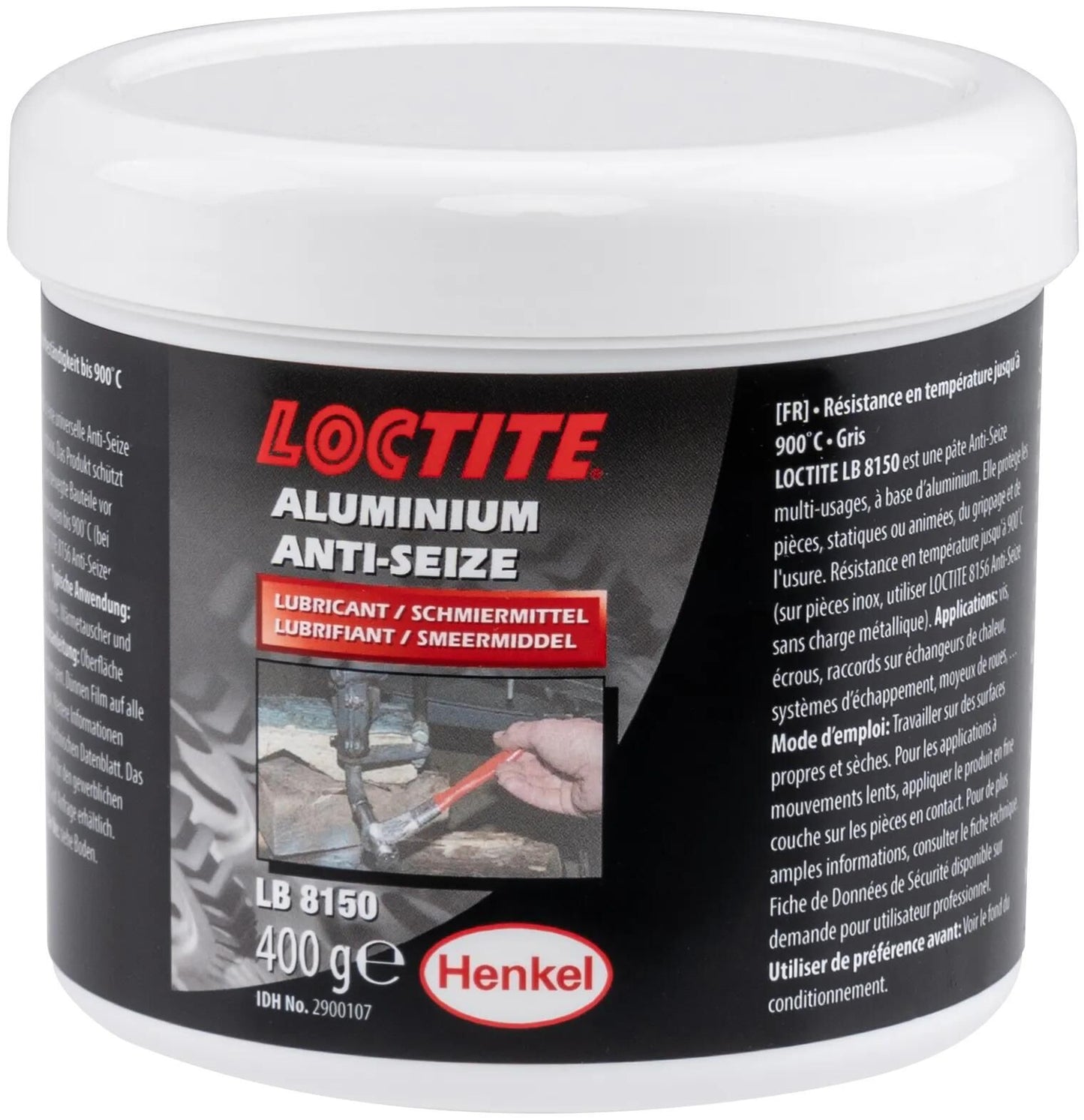 Loctite aluminio Anti-Seize 400G CAN LB 8150