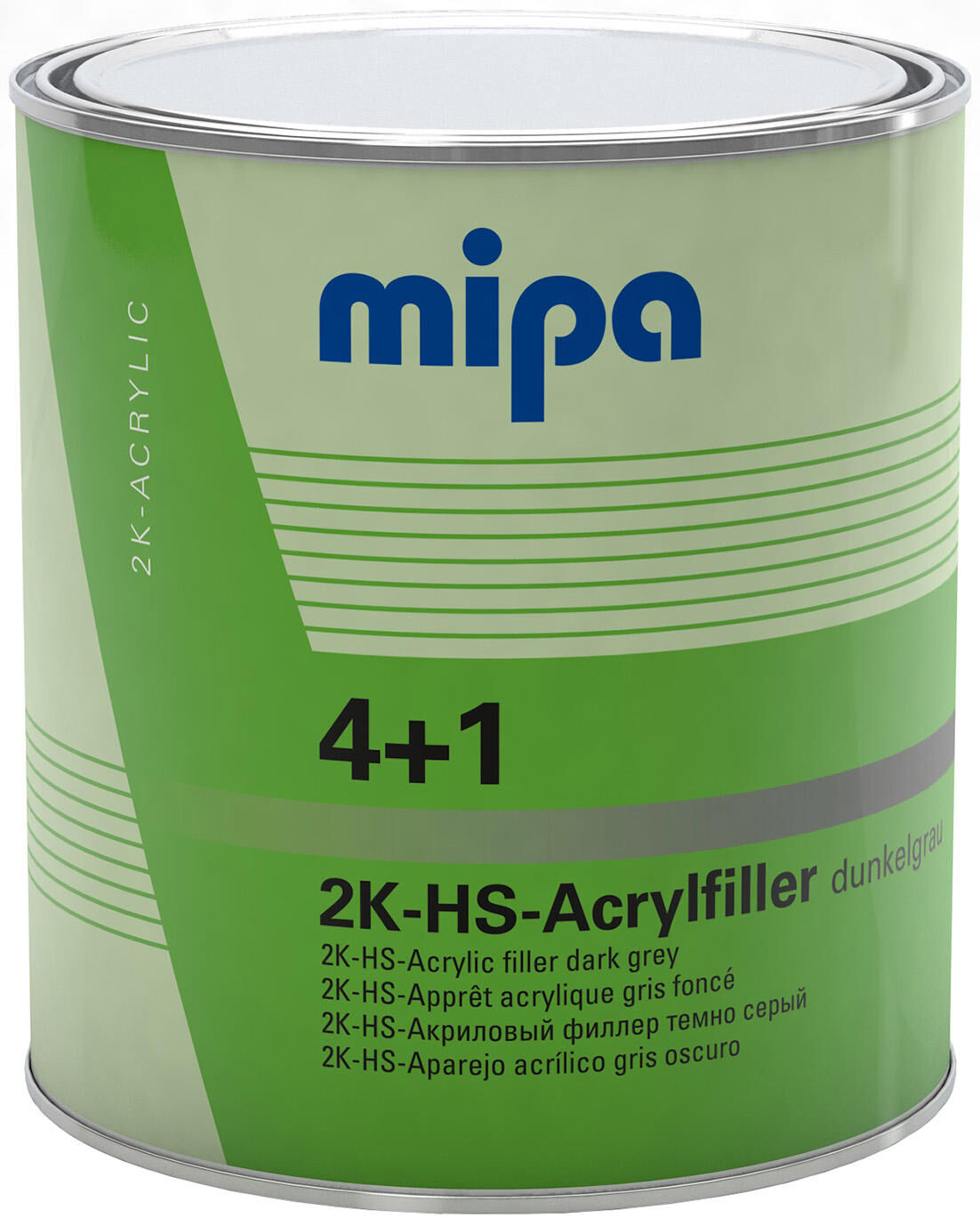 MIPA 4+1 Filtro acrílico HS 3L Gray Dark Gray
