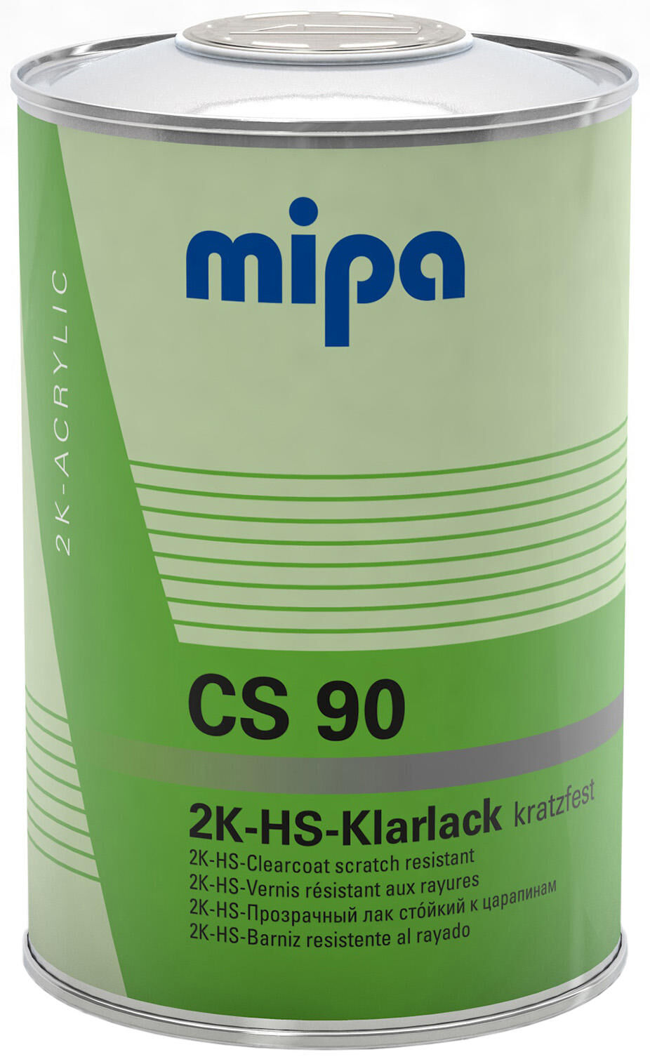 MIPA Blanke Paint CS 90 2K HS Vernice trasparente 1000 ml CS90