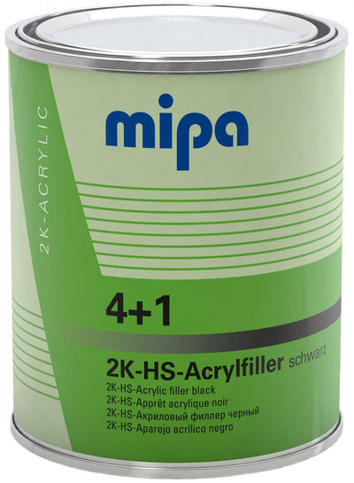 Mipa 4+1 filtro acrilico HS 1L nero