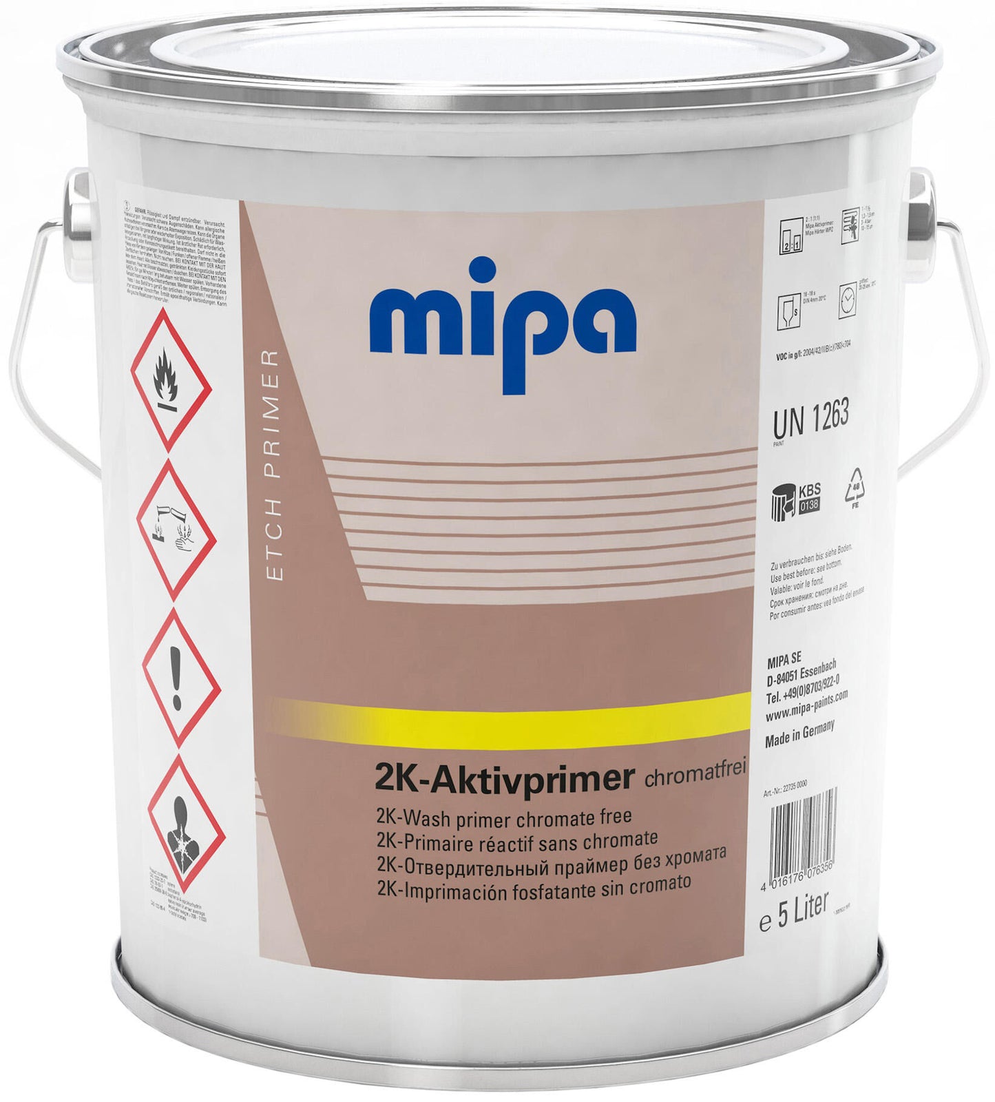 Primer attivo MIPA 5L 2K-Wash Primer