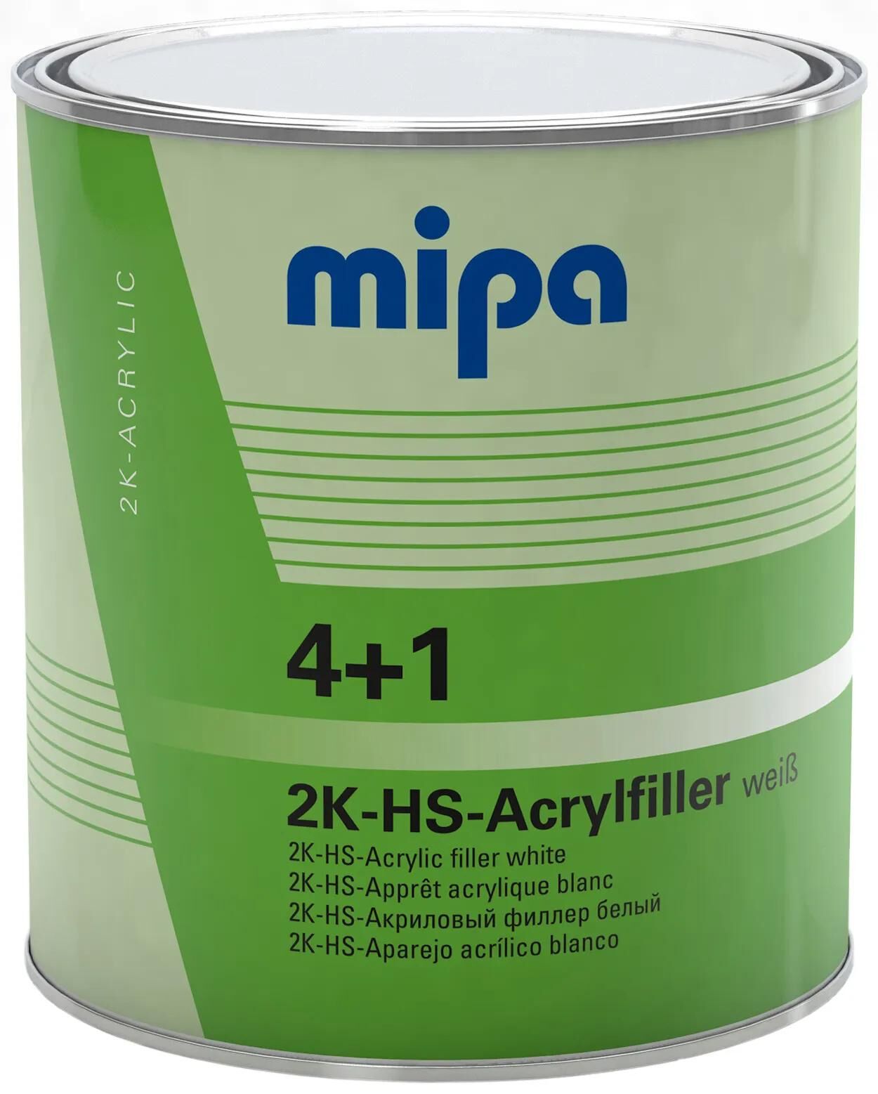 Mipa 4+1 filtro acrilico HS 3L bianco